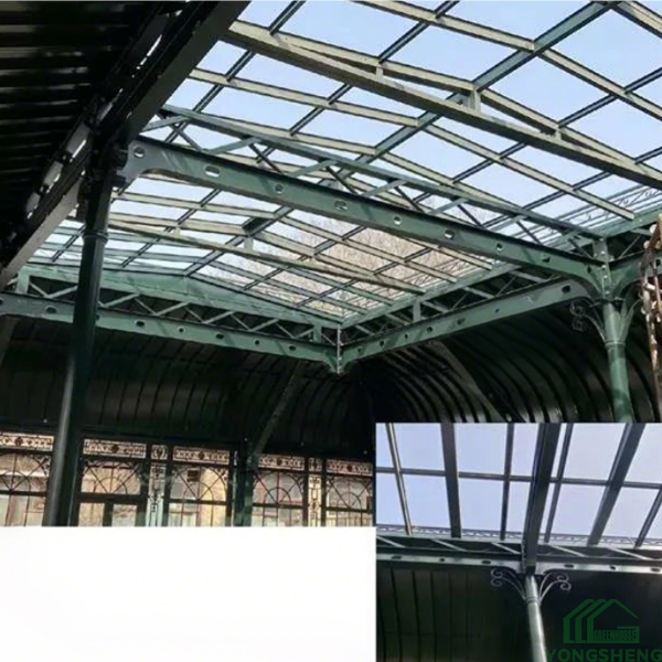 Antique Victorian Glass Greenhouse Conservatory For Sale